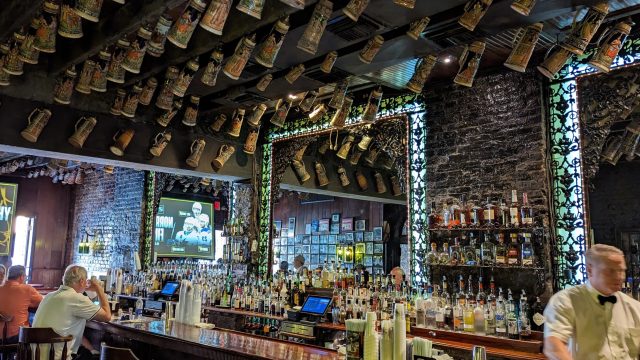 The bar at Pat O'Brien's