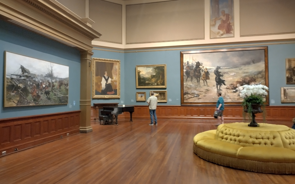 Paintings at the Telfair Academy