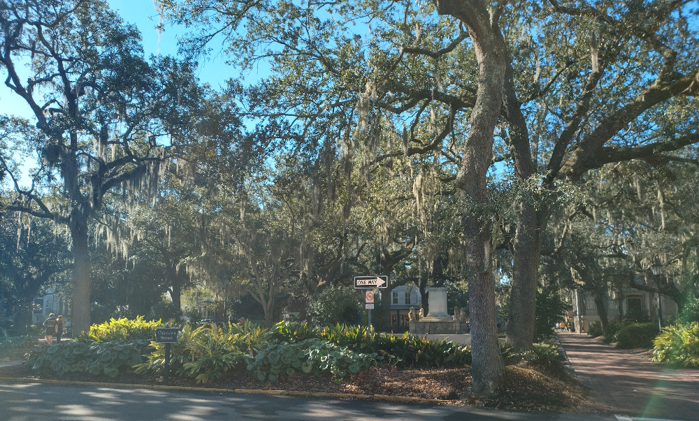 Chippewa Square in Savannah